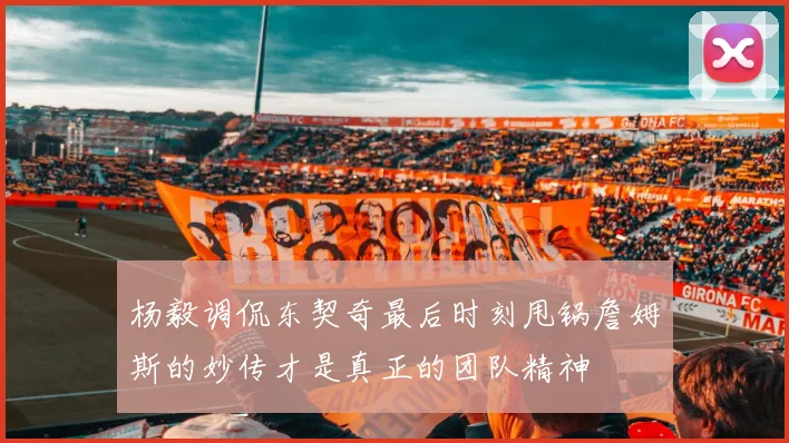 杨毅调侃东契奇最后时刻甩锅詹姆斯的妙传才是真正的团队精神